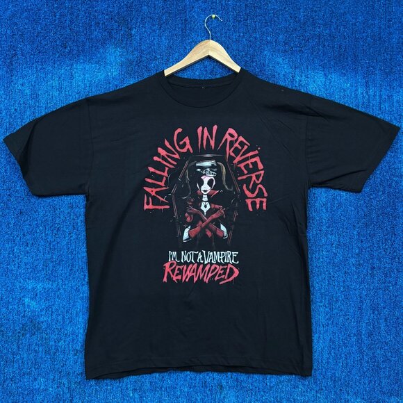 Falling In Reverse I Am Not A Vampire Revamped Rock T-Shirt Size 2XL - Picture 1 of 5